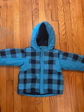 Columbia Toddler Jacket in Teal and Navy